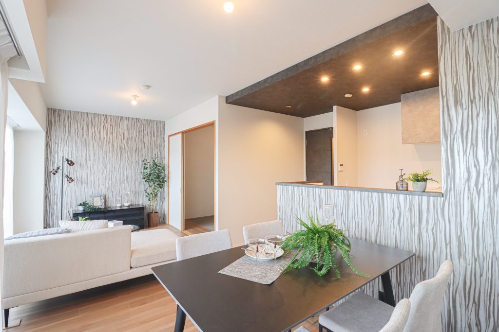 アクセントクロスで、よりおしゃれな空間に