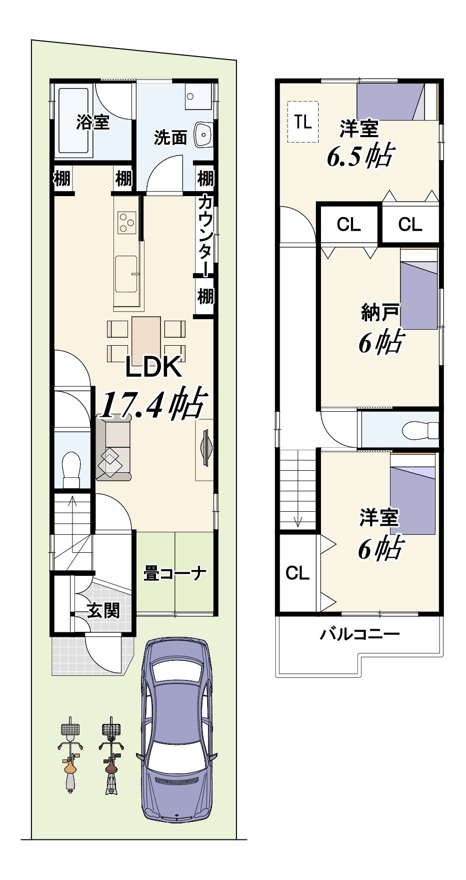 「ドリームタウン馬場一丁目」便利な２WAYアクセス！JR長岡京駅徒歩９分＆阪急長岡天神駅徒歩１１分